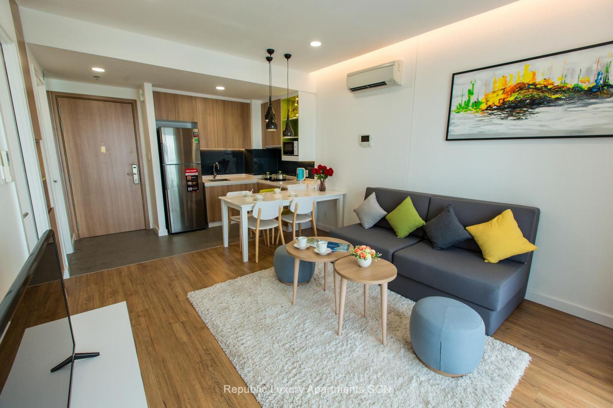 הו צ'י מין סיטי Republic Apartments Saigon Airport מראה חיצוני תמונה